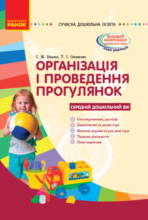 СУЧАСНА дошк. освіта Організація і проведення прогулянок. Середній дошкільний вік