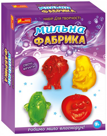 Мыльная фабрика «Овощи и фрукты» - фото Ранок Креатив