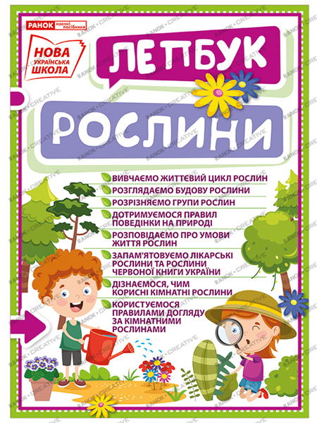 Лепбук «Світ рослин» НУШ