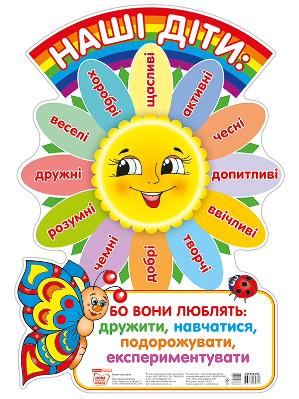  Плакат «Наші діти»