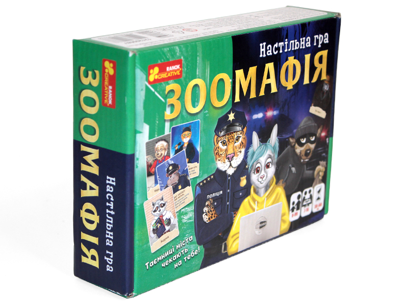 Настольная игра Зоомафия - фото Ранок Креатив