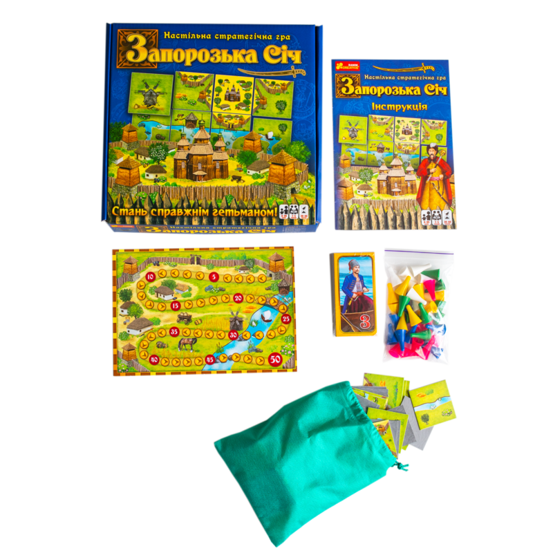 Настольная стратегическая игра «Запорожская Сечь» - фото Ранок Креатив