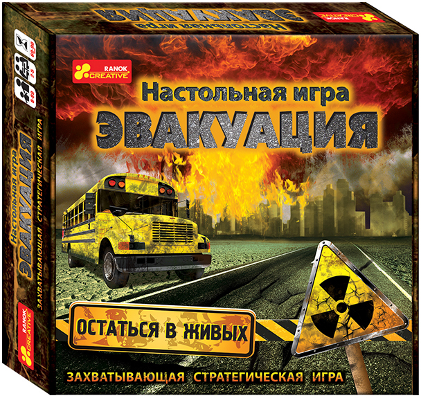 Настільна гра Евакуація - фото Ранок Креатив