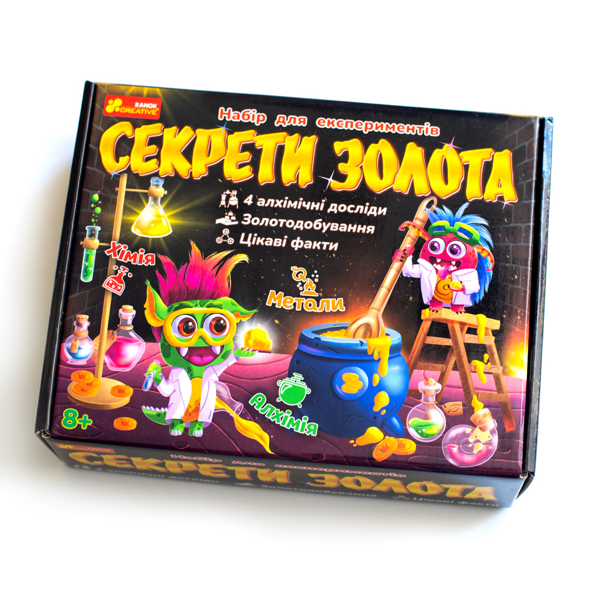 Набор для экспериментов «Секреты золота» - фото Ранок Креатив