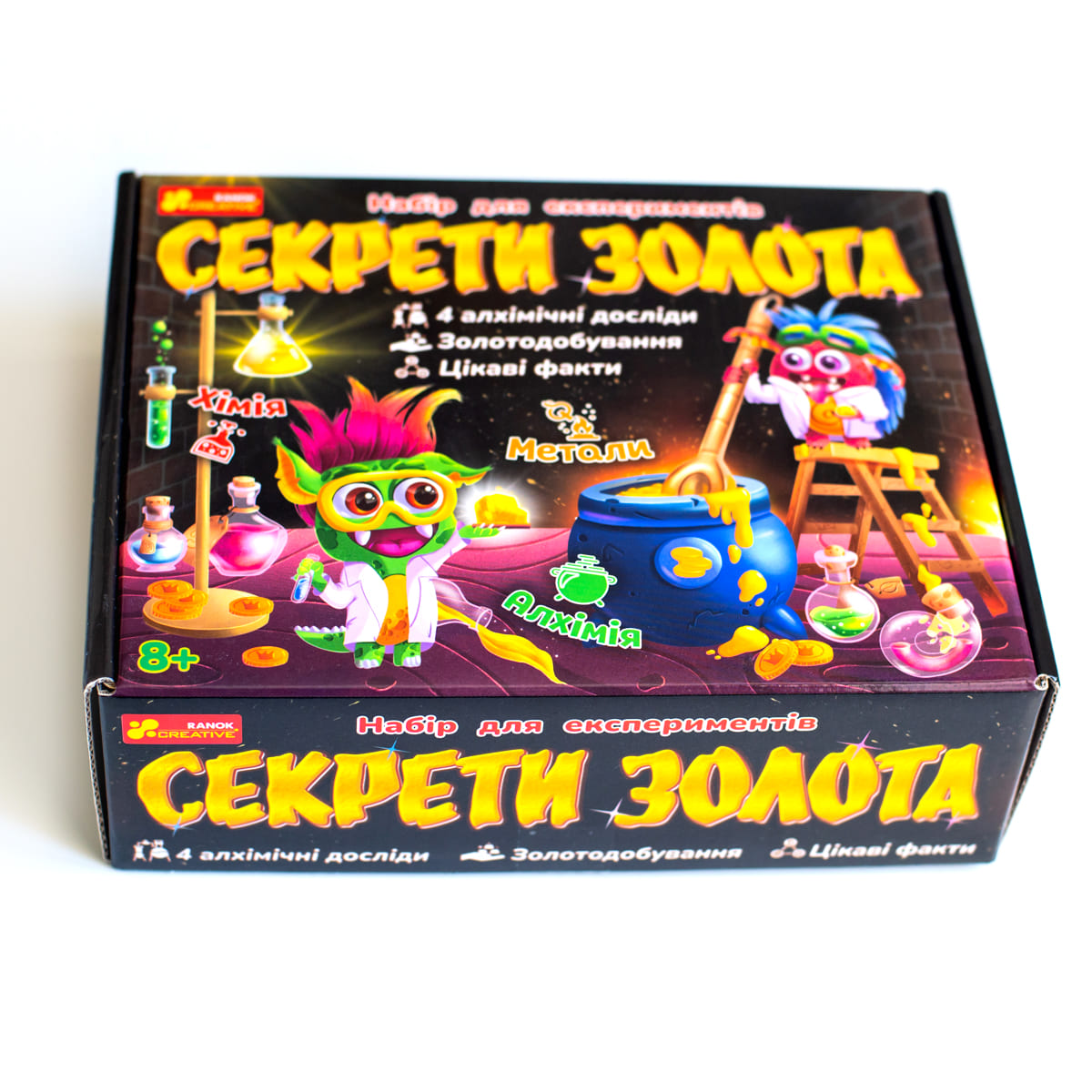 Набор для экспериментов «Секреты золота» - фото Ранок Креатив