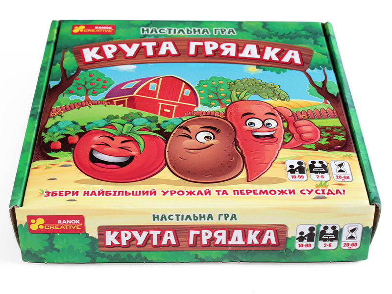 Настільна гра «Крута грядка» - фото Ранок Креатив