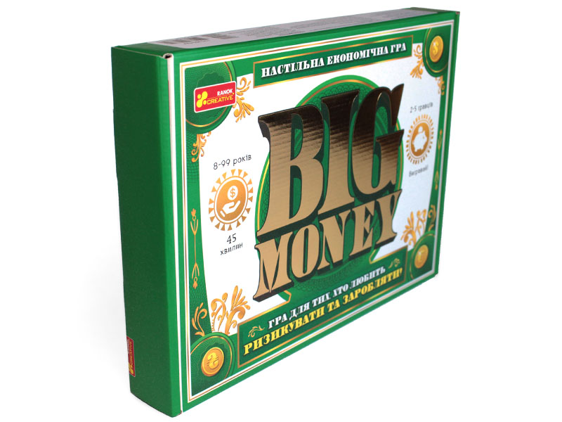 Настольная экономическая игра «Big Money» - фото Ранок Креатив