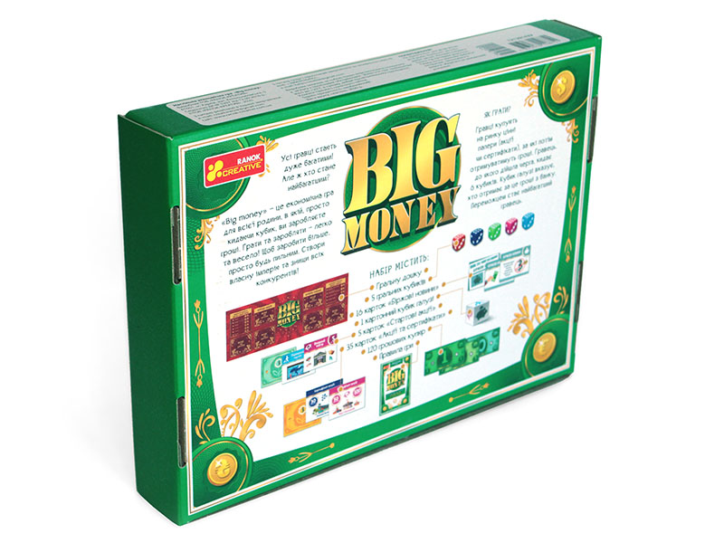 Настольная экономическая игра «Big Money» - фото Ранок Креатив