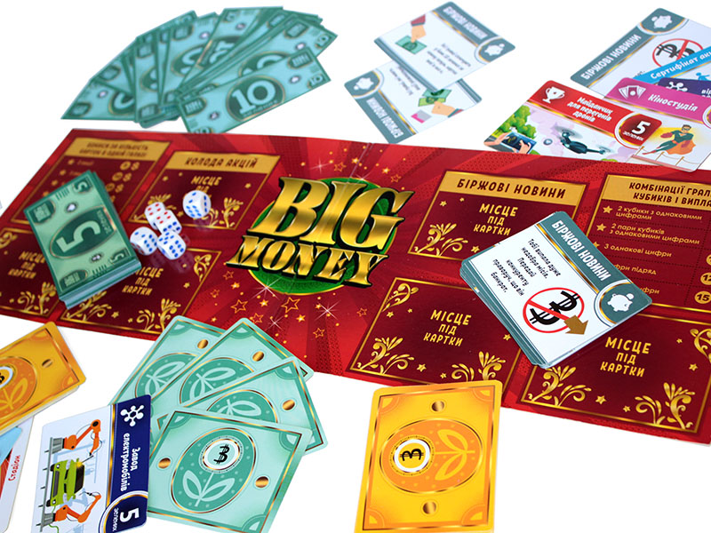 Настольная экономическая игра «Big Money» - фото Ранок Креатив