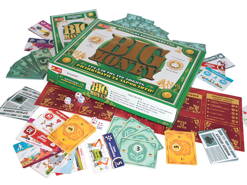 Настольная экономическая игра «Big Money» - фото Ранок Креатив