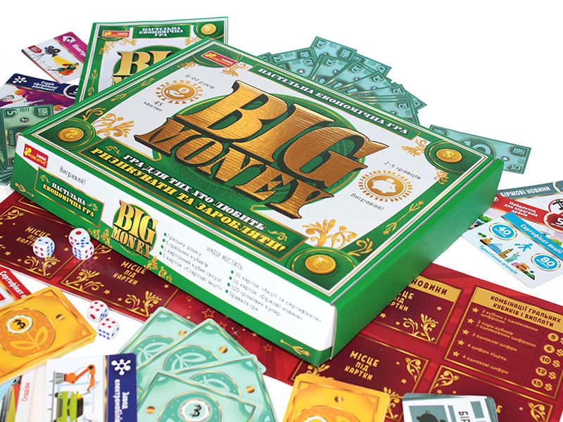 Настольная экономическая игра «Big Money» - фото Ранок Креатив