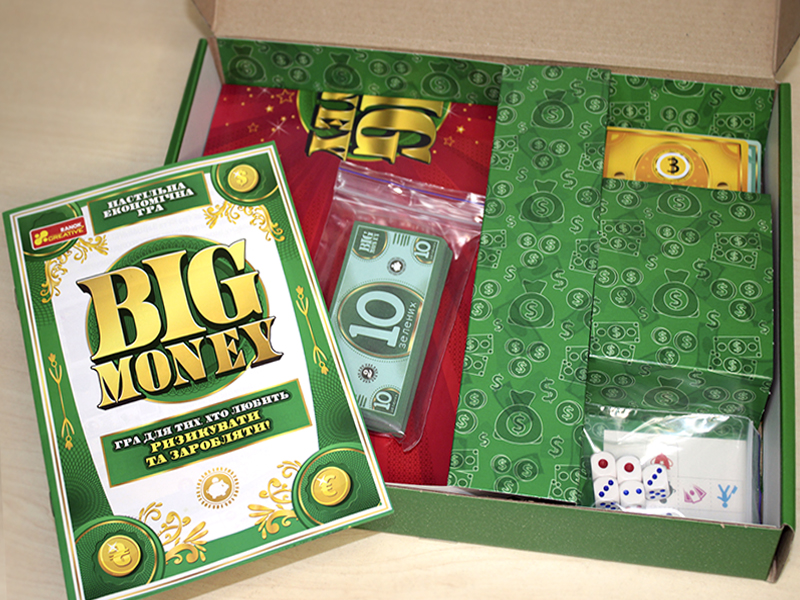 Настольная экономическая игра «Big Money» - фото Ранок Креатив