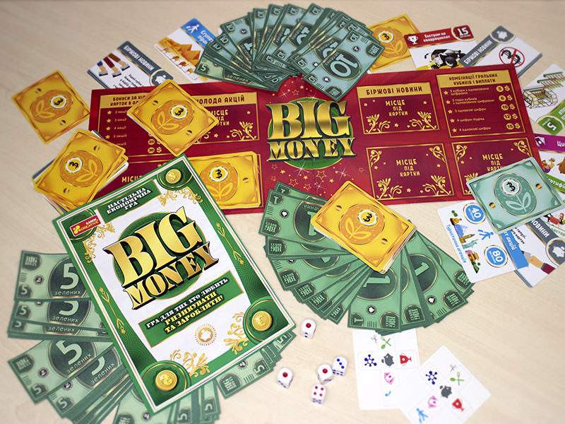 Настольная экономическая игра «Big Money» - фото Ранок Креатив
