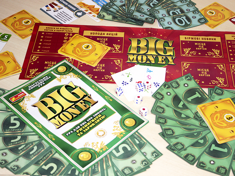 Настольная экономическая игра «Big Money» - фото Ранок Креатив