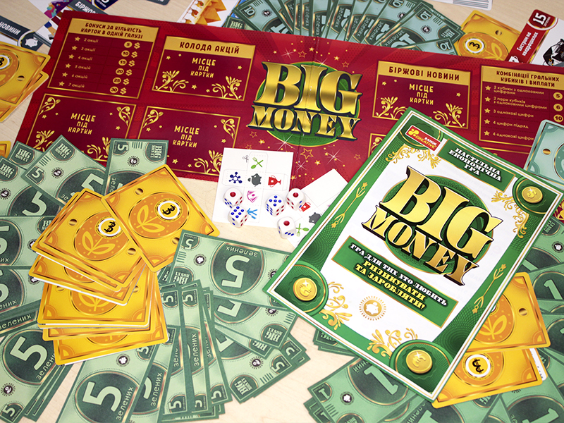 Настольная экономическая игра «Big Money» - фото Ранок Креатив