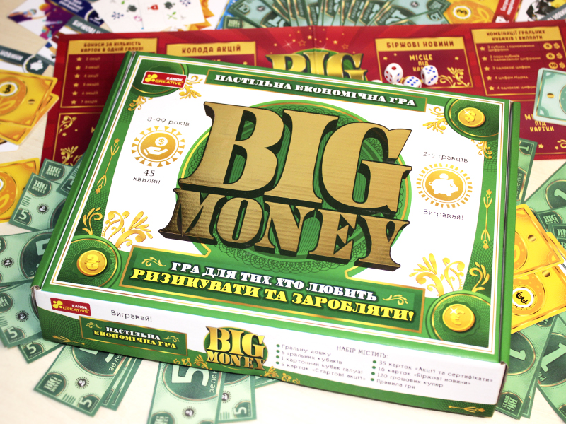 Настольная экономическая игра «Big Money» - фото Ранок Креатив