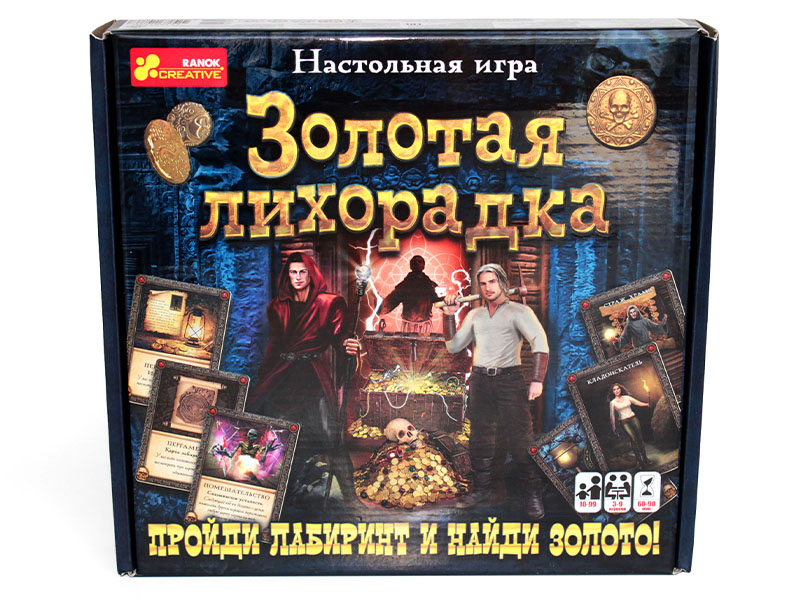 Настольная игра Золотая лихорадка - фото Ранок Креатив