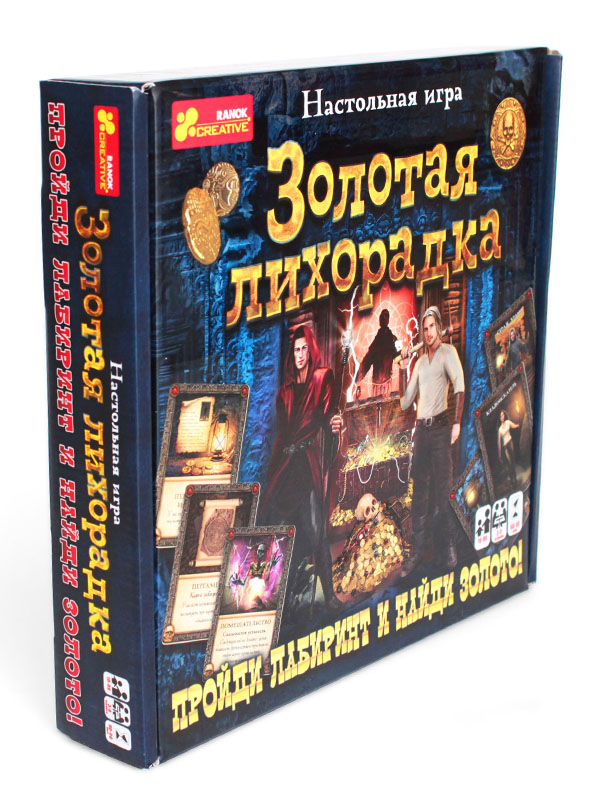 Настольная игра Золотая лихорадка - фото Ранок Креатив