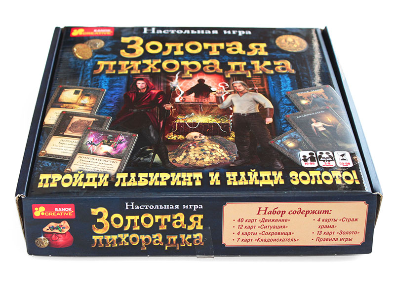 Настольная игра Золотая лихорадка - фото Ранок Креатив