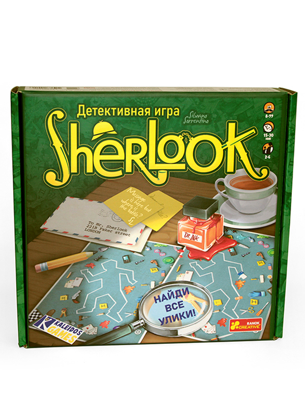 Настольная детективная игра «Шерлук» - фото Ранок Креатив