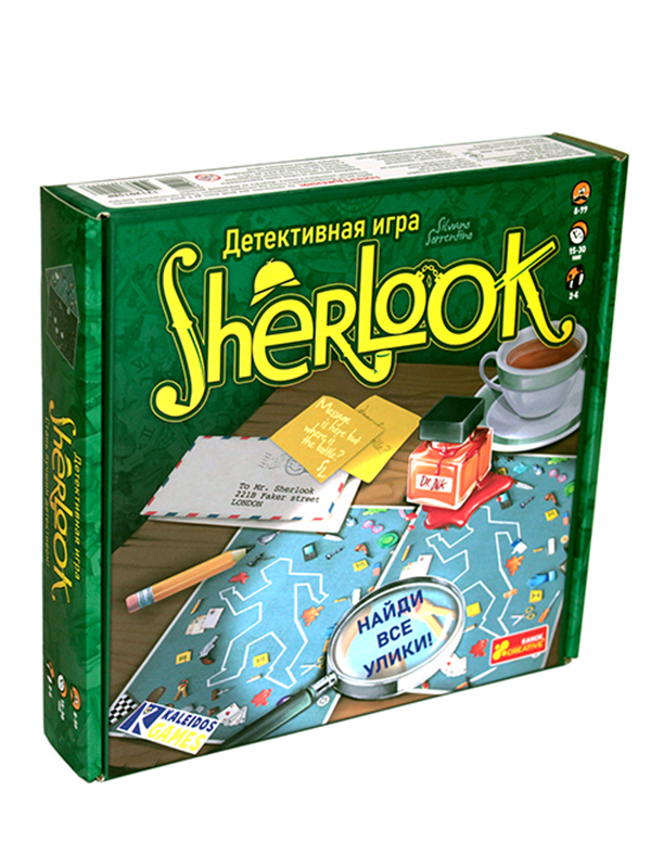 Настольная детективная игра «Шерлук» - фото Ранок Креатив