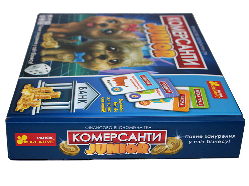 Настольная игра «Коммерсанты. Junior» - фото Ранок Креатив