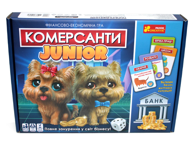 Настольная игра «Коммерсанты. Junior» - фото Ранок Креатив