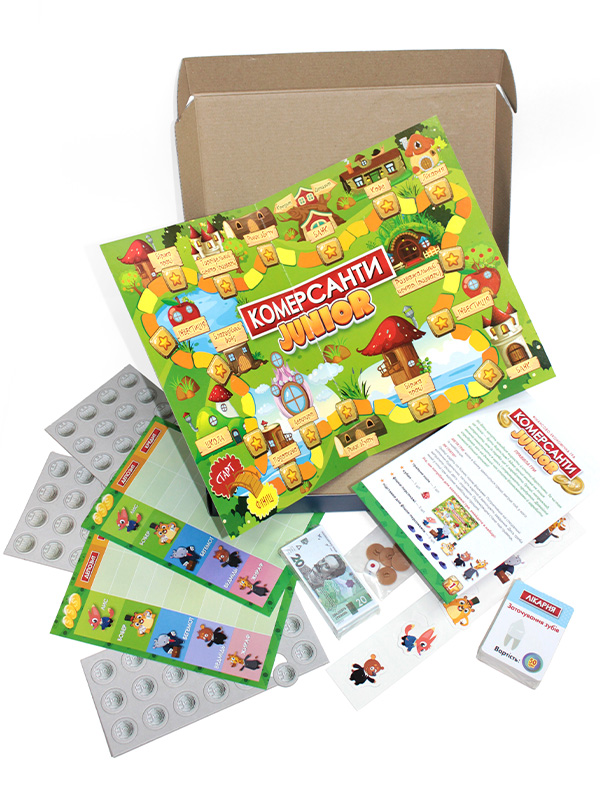 Настольная игра «Коммерсанты. Junior» - фото Ранок Креатив