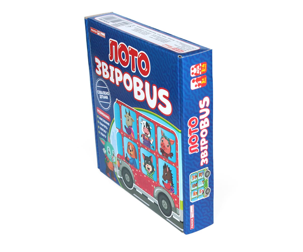 Лото «ЗвіроBUS» - фото Ранок Креатив