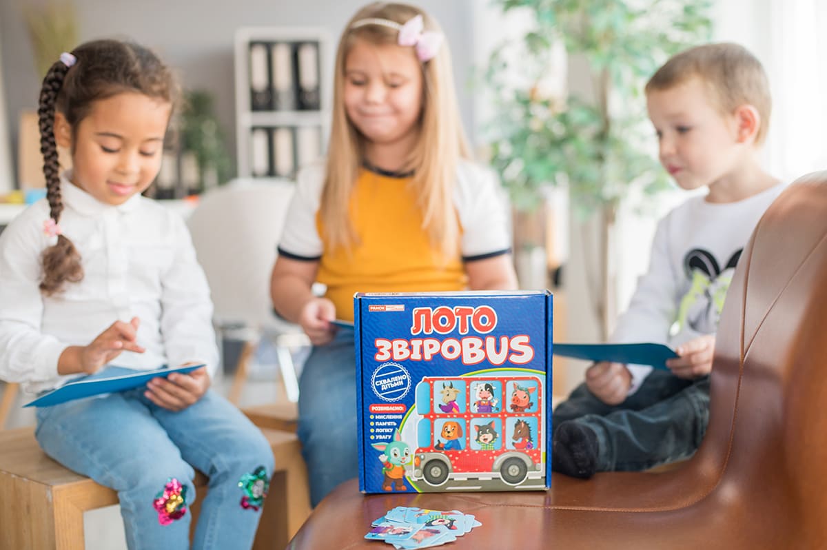 Лото «ЗвіроBUS» - фото Ранок Креатив