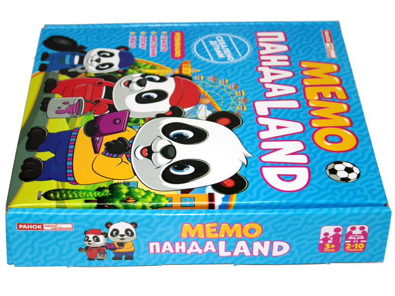 Мемо «ПандаLAND» - фото Ранок Креатив