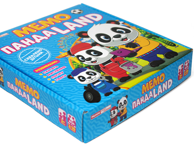 Мемо «ПандаLAND» - фото Ранок Креатив