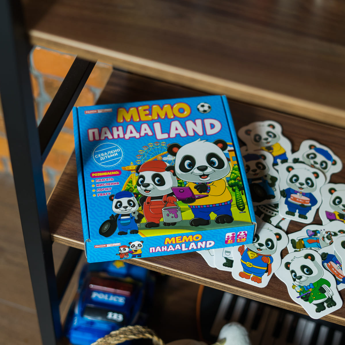 Мемо «ПандаLAND» - фото Ранок Креатив