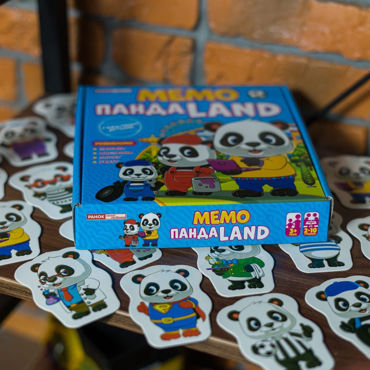 Мемо «ПандаLAND» - фото Ранок Креатив