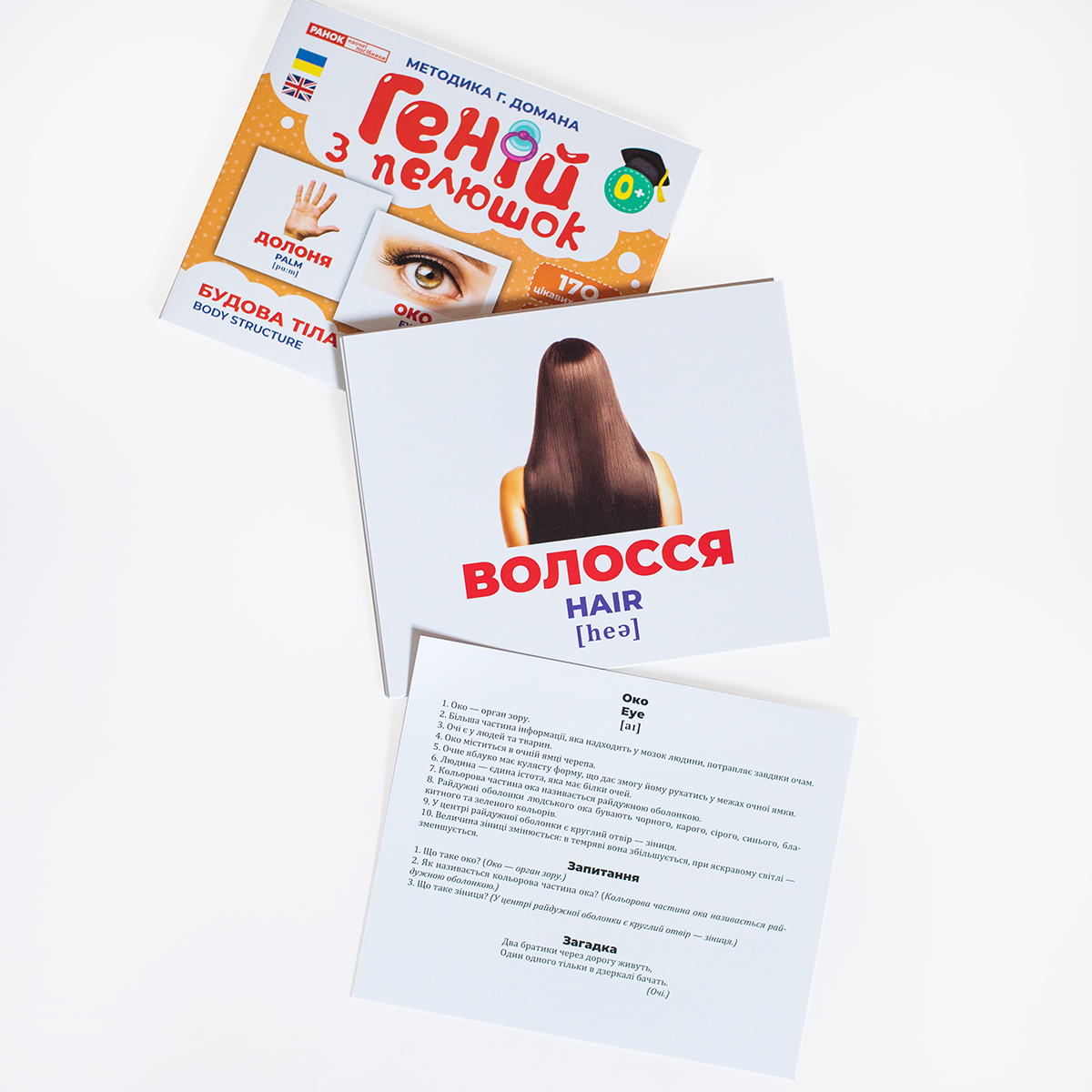 Гений с пеленок «Строение тела» - фото Ранок Креатив