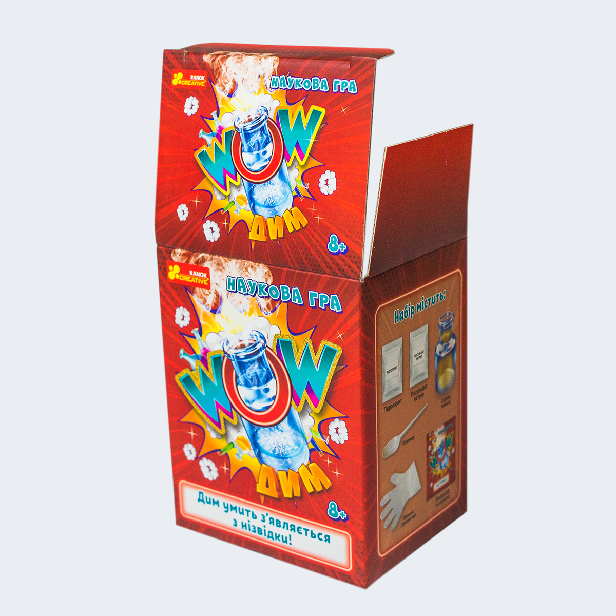 Научная игра «WOW дым» - фото Ранок Креатив