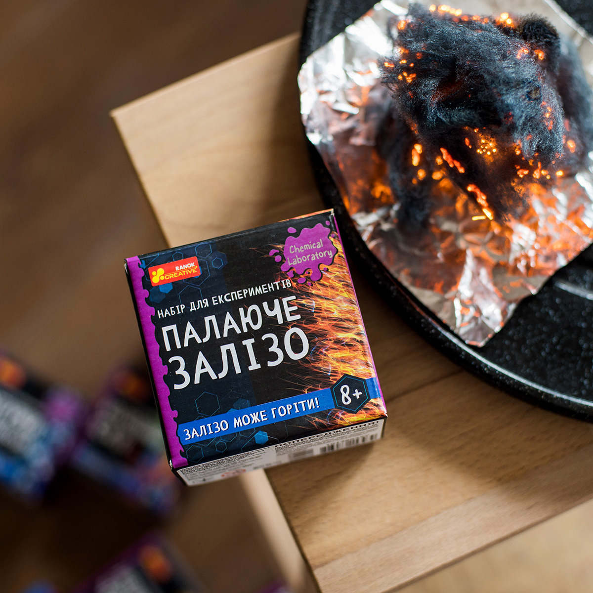 Набір для експериментів «Палаюче залізо» - фото Ранок Креатив