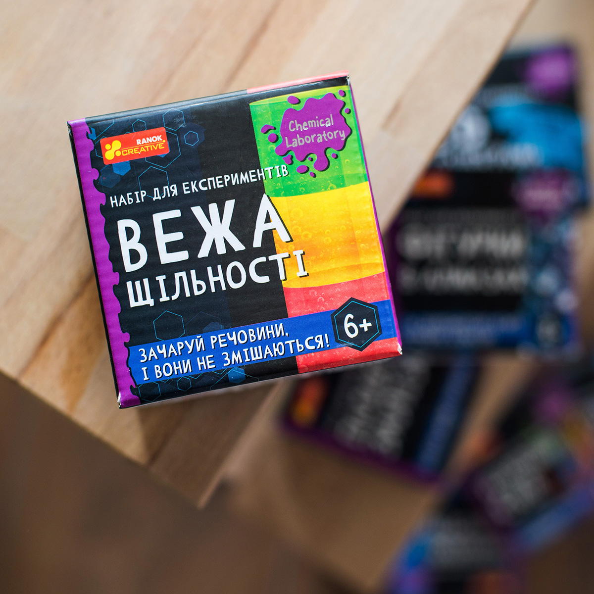 Набір для експериментів «Вежа щільності» - фото Ранок Креатив