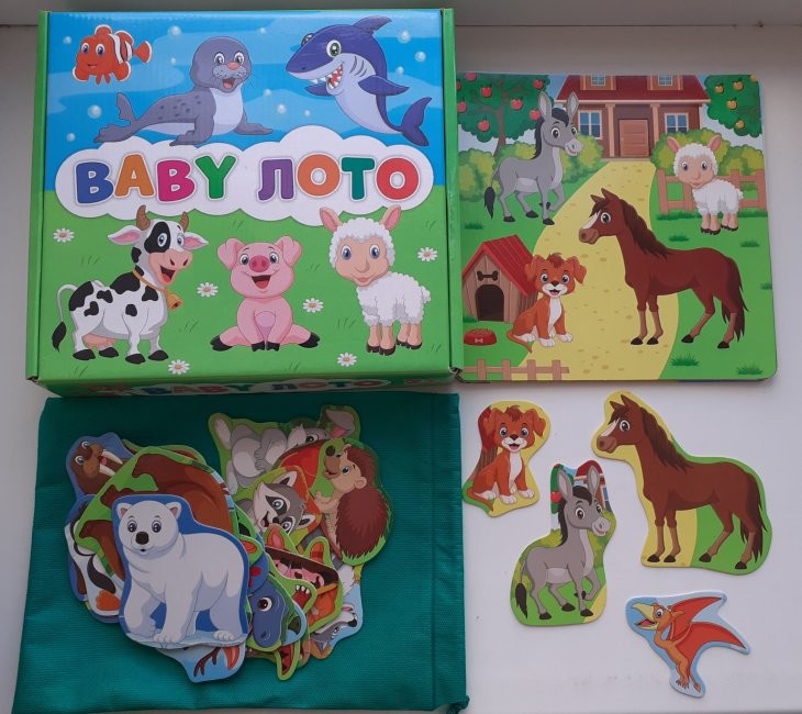 Розвиваюча гра «BABY лото» - фото Ранок Креатив