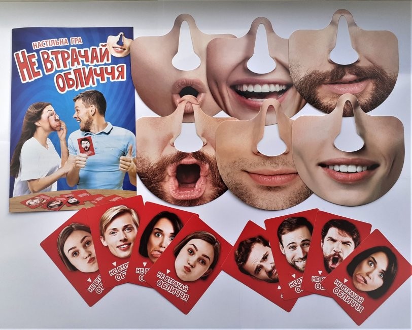 Настільна гра «Не втрачай обличчя» - фото Ранок Креатив