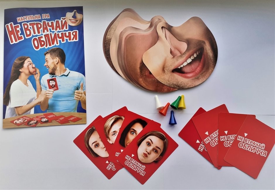 Настільна гра «Не втрачай обличчя» - фото Ранок Креатив