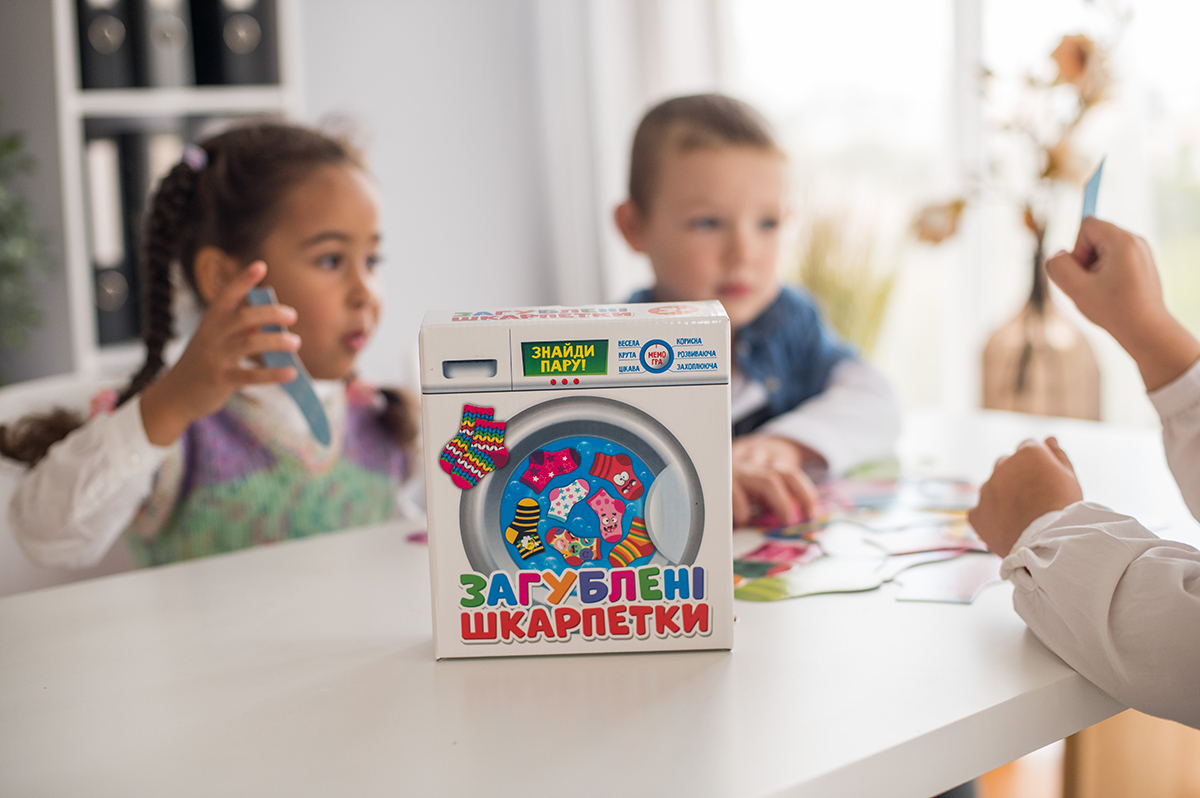 Развивающая игра «Затерянные носки» - фото Ранок Креатив