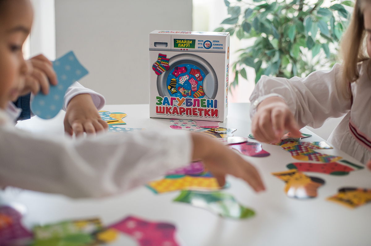 Развивающая игра «Затерянные носки» - фото Ранок Креатив