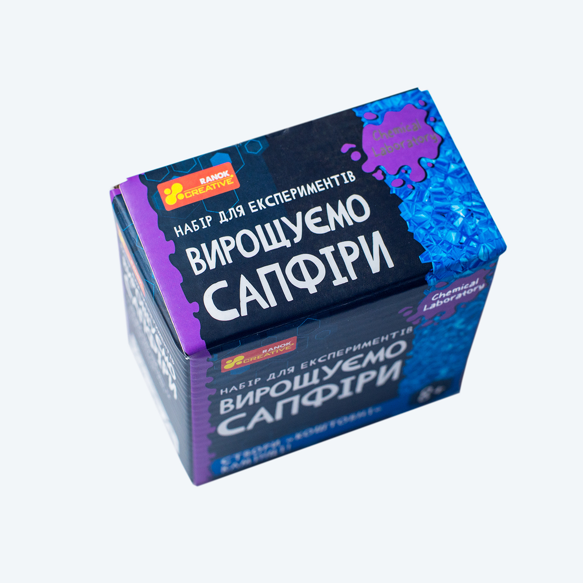 Набір для експериментів «Вирощуємо сапфіри» - фото Ранок Креатив