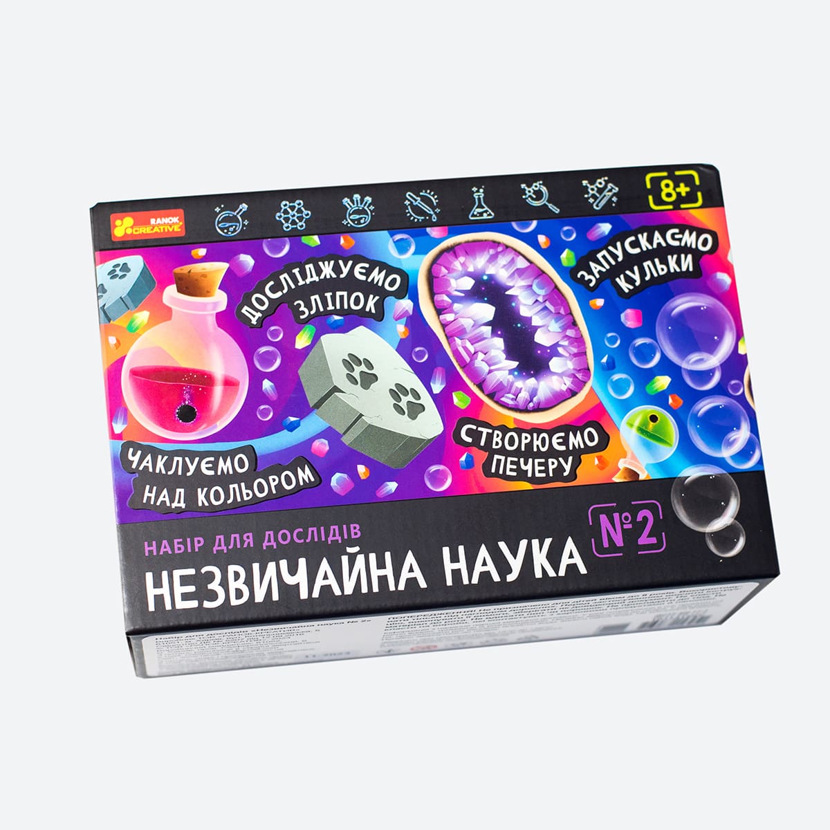 Набір для дослідів «Незвичайна наука №2»  - фото Ранок Креатив