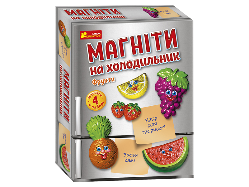 Магниты на холодильник «Фрукты»