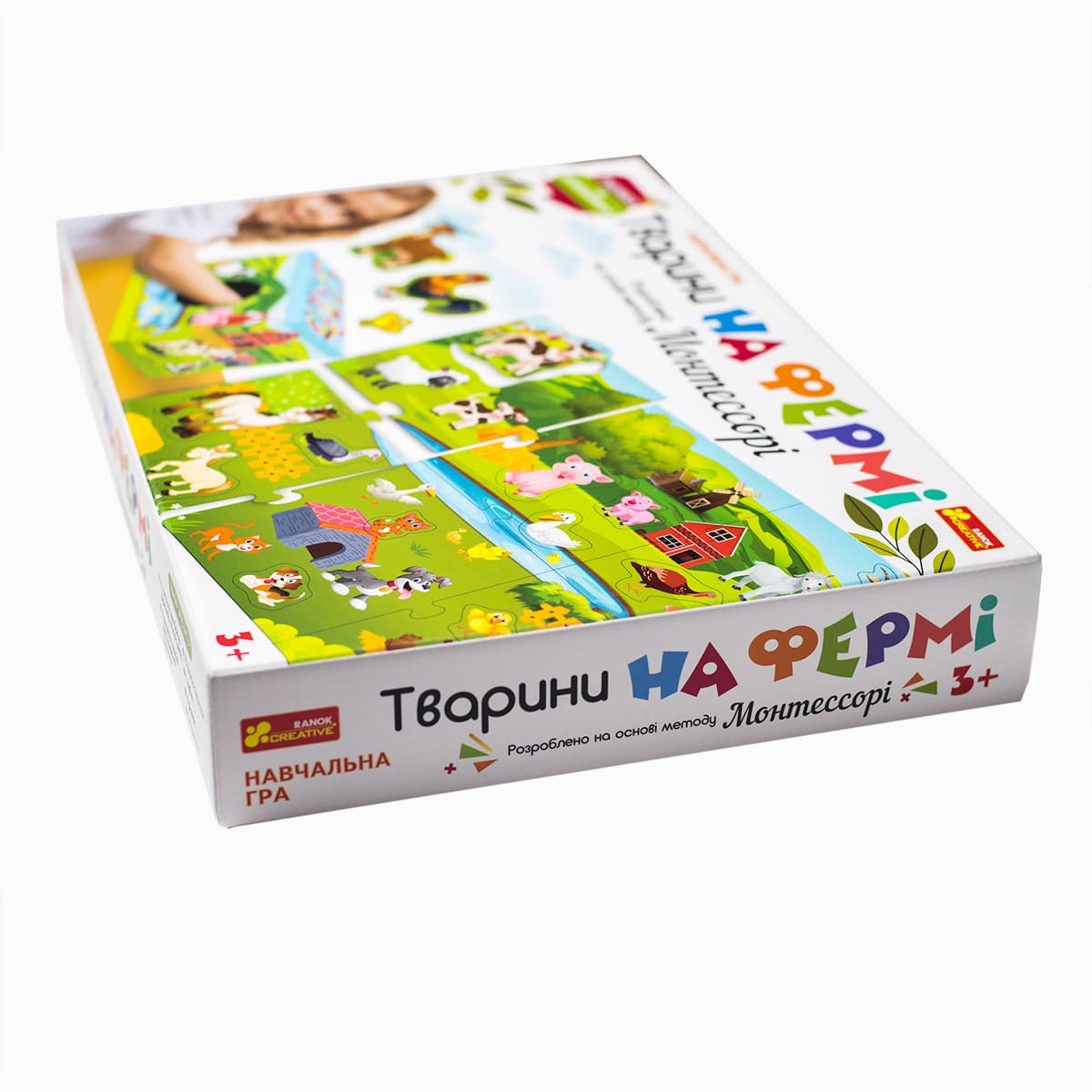 Обучающая игра «Животные на ферме» - фото Ранок Креатив