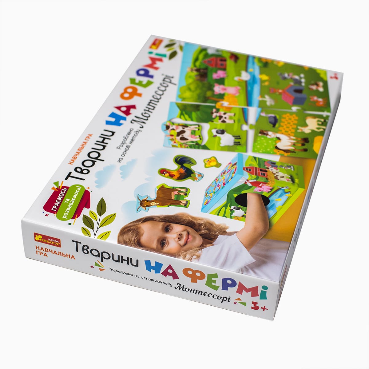 Обучающая игра «Животные на ферме» - фото Ранок Креатив