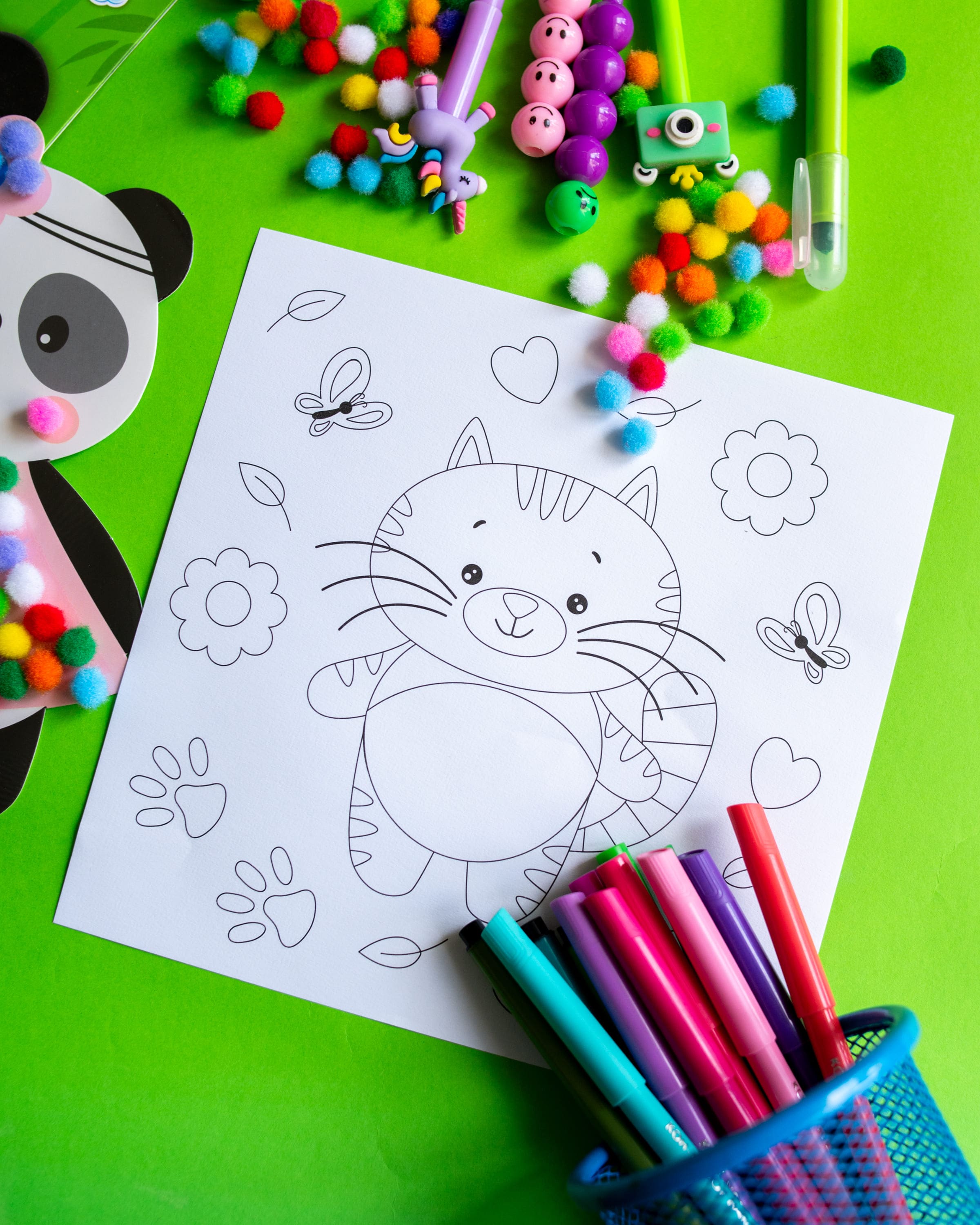 Набір для творчості Pompon Art — Панда (від 3 років) - фото Ранок Креатив