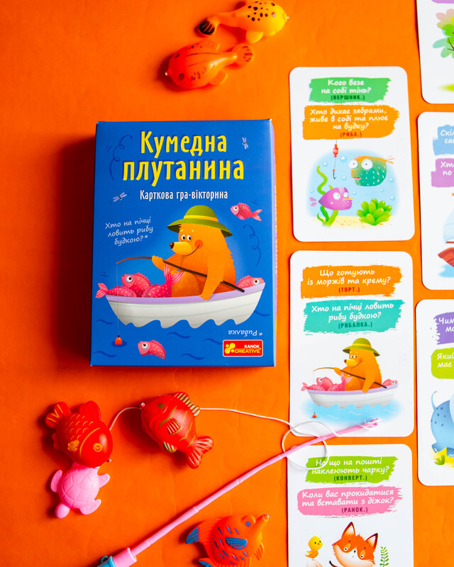 Карточная игра-викторина «Забавная путаница» - фото Ранок Креатив